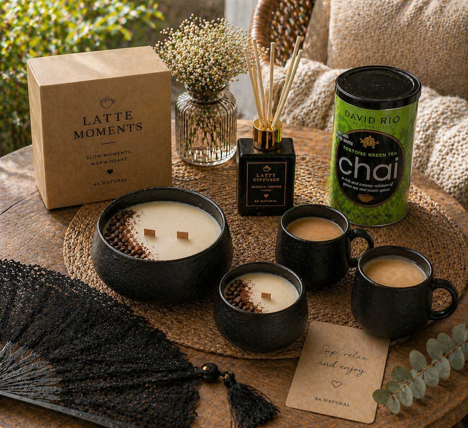 Подаръчен бутиков сет "LATTE MOMENTS" с подарък - Image 4